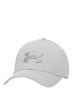 Under Armour Blitzing Baseball Cap, Grey, Titanium /Clay Green