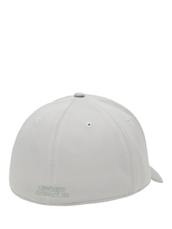 Under Armour Blitzing Baseball Cap, Grey - view 2, Titanium /Clay Green