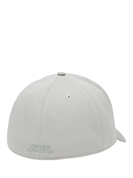Under Armour Blitzing Baseball Cap, Grey - view 2, Titanium /Clay Green