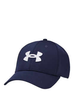Under Armour Men's Blitzing Low Stretch Baseball Cap, Navy, Midnight Navy / / W