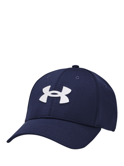 Under Armour Men's Blitzing Low Stretch Baseball Cap, Navy, Midnight Navy / / W