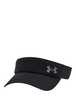 Under Armour Velociti Visor, Black, Black / Reflective