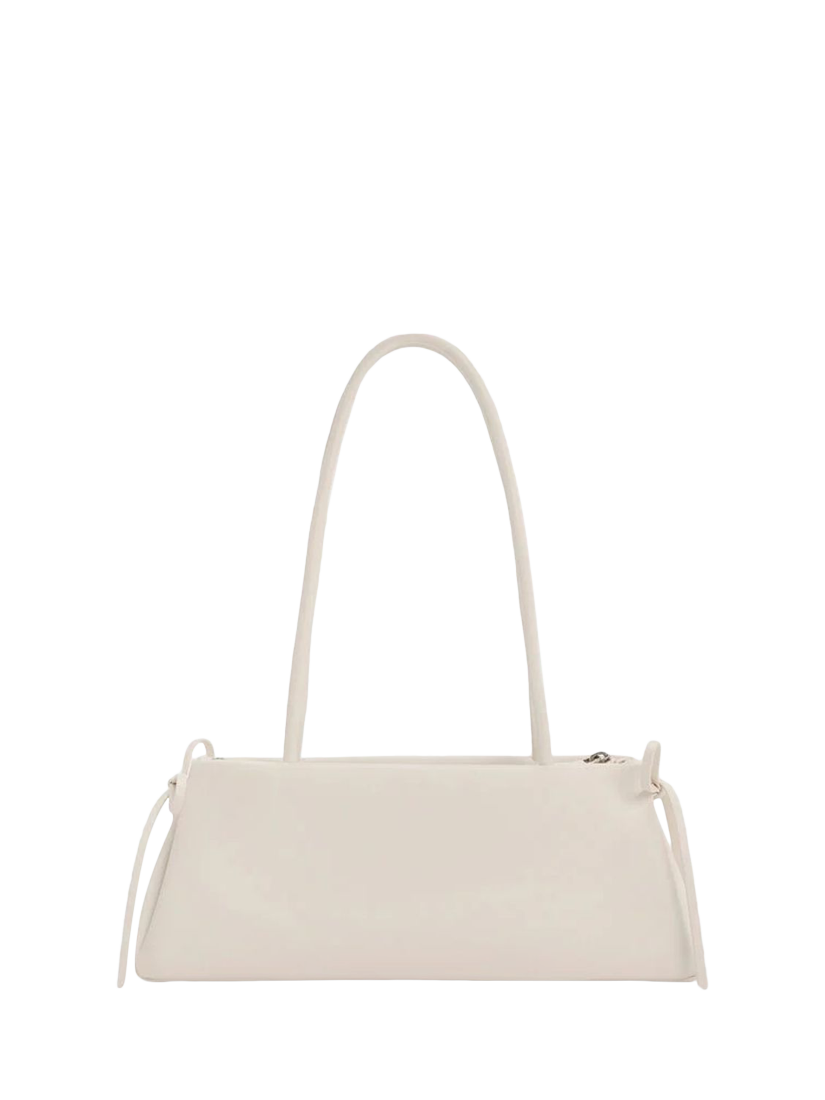 Product image 5 of 6, which shows CHARLES & KEITH Hazel Shoulder Bag, Meringue White