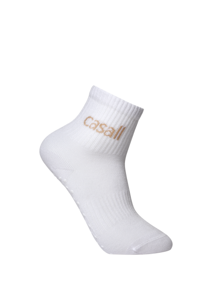 Casall Non Slip Tube Socks, White, White