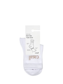 Casall Non Slip Tube Socks, White - view 2, White