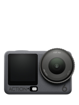 DJI Osmo Action 6 Action Camera, 4K, 38MP, Adventure Combo, Black