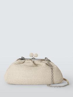 Weekend MaxMara Fortuna Textured Crossbody Bag, Sand, Sand