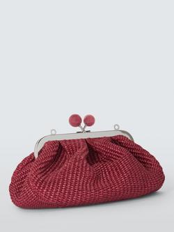 Weekend MaxMara Palmas Textured Crossbody Bag, Antique Rose - view 2, Antique Rose