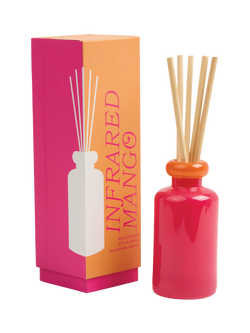 Paddywax Stacked Glass Mango Reed Diffuser, 94ml, Orange