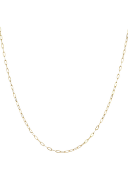 Dinny Hall Mini Paperclip Necklace, Gold, 
