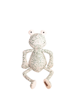 Morris & Co. Willow Boughs Frog Dog Toy, Multi Multi, Multi