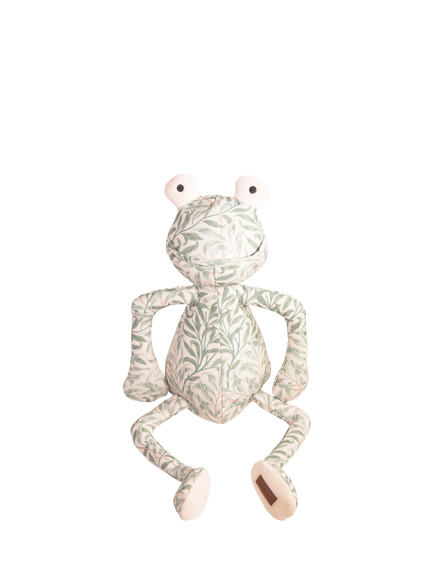 Morris & Co. Willow Boughs Frog Dog Toy, Multi Multi, Multi
