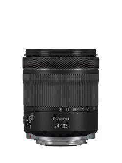 Canon RF 24-105mm F4-7.1 IS STM Lens, Black, Black