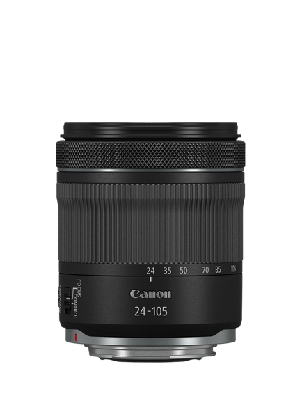 Canon RF 24-105mm F4-7.1 IS STM Lens, Black, Black