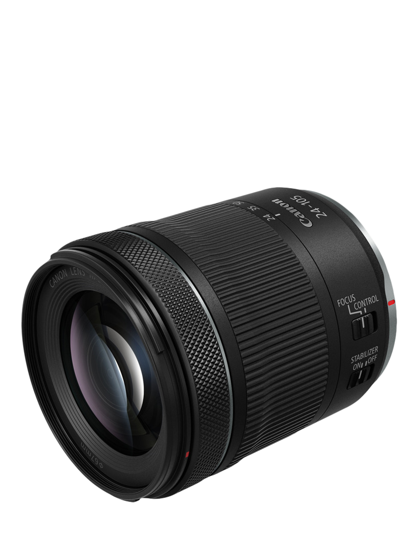 Canon RF 24-105mm F4-7.1 IS STM Lens, Black
