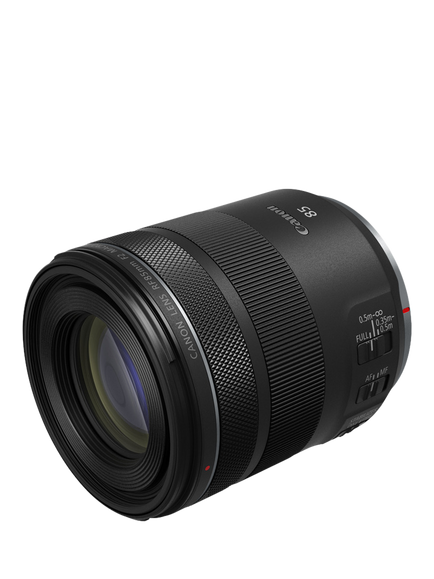 Canon RF 85mm f/2 Macro IS STM Lens, Black - view 2, Black