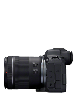 Canon EOS R6 Mark II Compact System Camera with RF 24-105mm IS STM Lens, 6K/4K Ultra HD, 24.2MP, Wi-Fi, Bluetooth, OLED EVF, 3" Vari-Angle Touch Screen, Black - view 2, Black