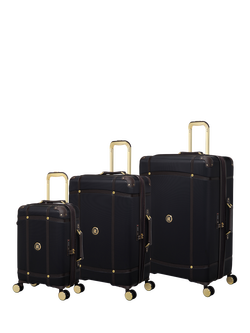 it luggage Superiority 3-Piece Luggage Set, Black