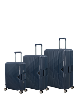 it luggage Tenacious 3-Piece Suitcase Travel Set, Blueberry, Blueberry