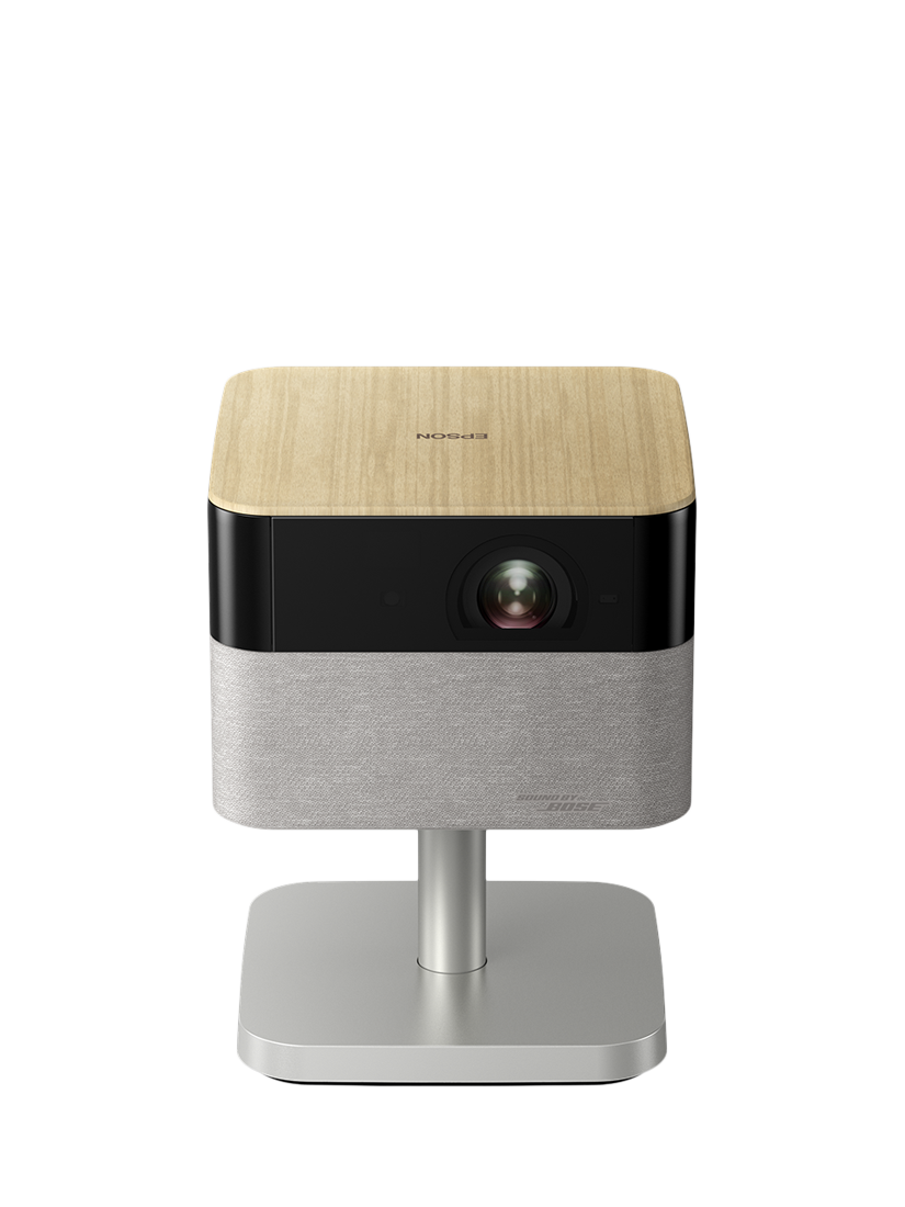 EPSON プロジェクタ Lifestudio Flex EF-72 Epson EF-72 Lifestudio Flex 4K UHD Smart Portable Projector, 1000