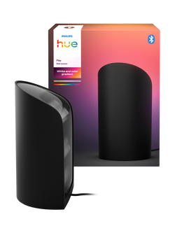 Philips Hue Flare White & Colour Gradient Smart LED Play Wall Light, Black, Black Black