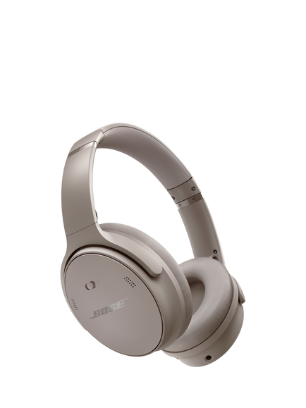 Bose QuietComfort Noise Cancelling Over-Ear Wireless Bluetooth Headphones with Mic/Remote, Sandstone