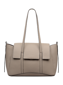 Radley The Chancery Leather Medium Shoulder Bag, Porcini