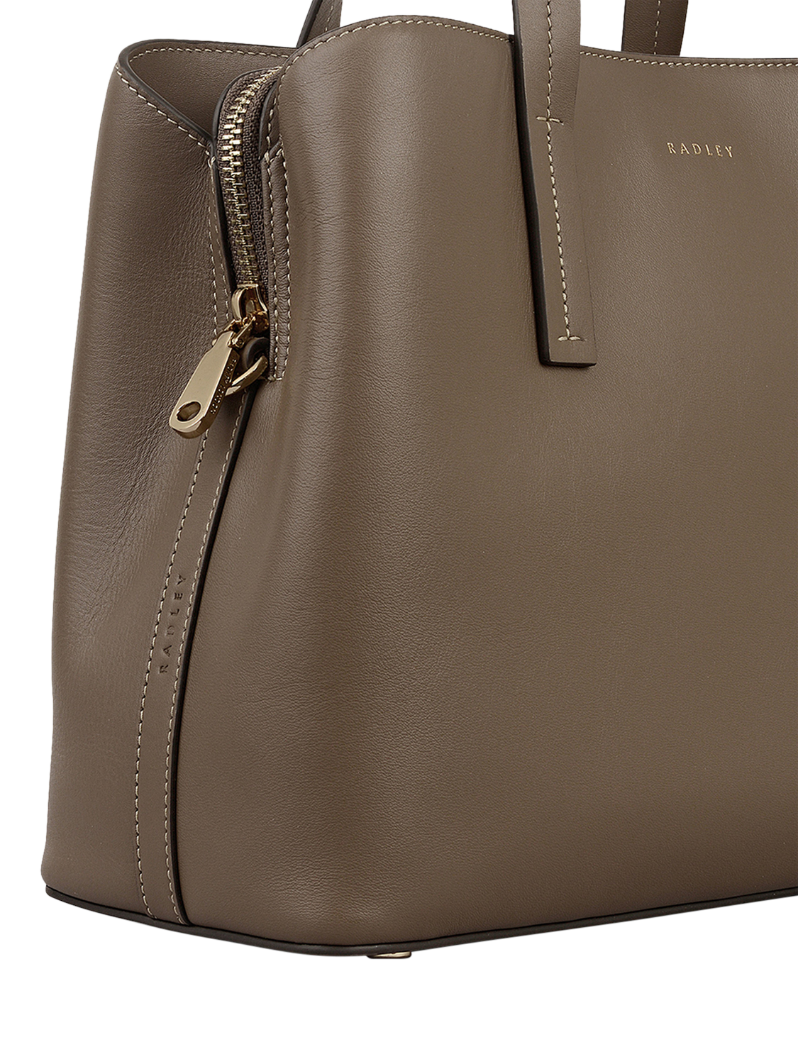Product image 4 of 6, which shows Radley Dukes Place Leather Grab Bag, Coffee