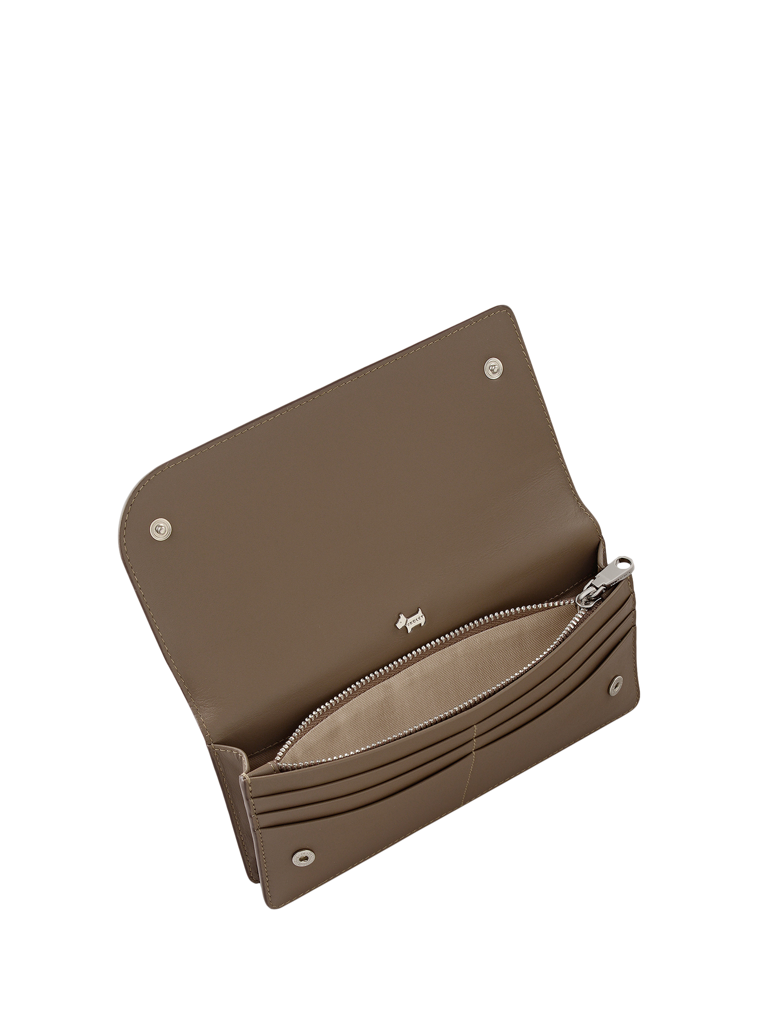 Product image 4 of 4, which shows Radley Pockets Large Leather Purse, Coffee