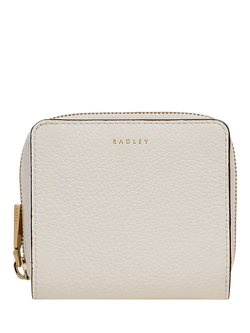 Radley Dukes Place Medium Leather Purse, Chalk, Chalk