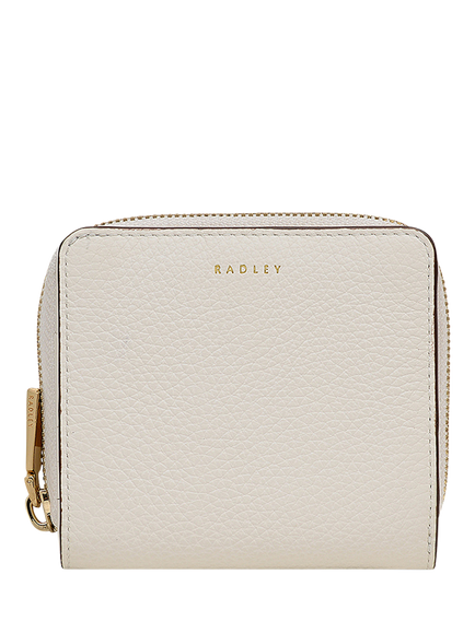 Radley Dukes Place Medium Leather Purse, Chalk