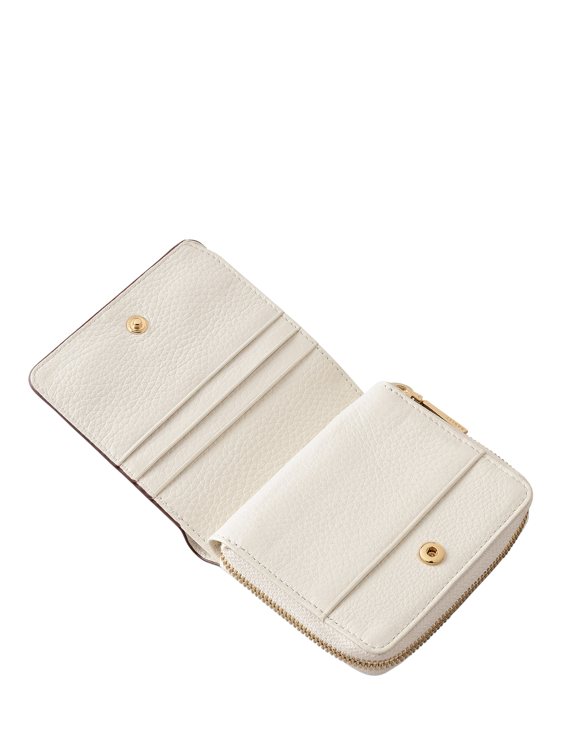 Product image 3 of 4, which shows Radley Dukes Place Medium Leather Purse, Chalk