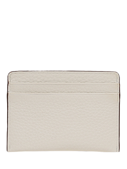 Radley Dukes Place Leather Card Holder, Chalk - view 2, Chalk