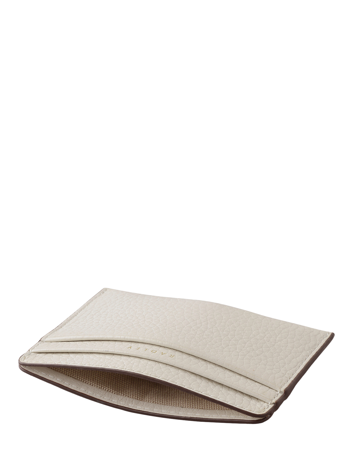 Product image 3 of 3, which shows Radley Dukes Place Leather Card Holder, Chalk