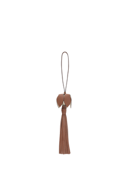Radley Flower Lane Bag Charm, Cognac