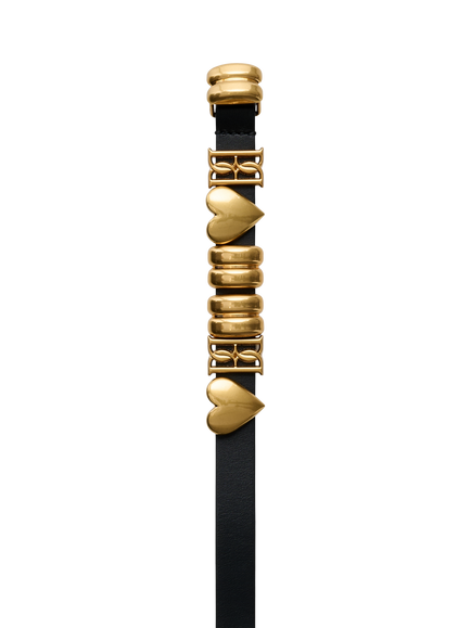 By Malene Birger Ounlas Leather Belt - view 2, Black