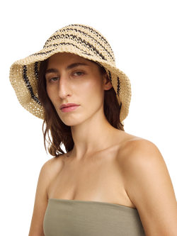 By Malene Birger Strawilla Hat, Vanilla Cream - view 2, Vanilla Cream