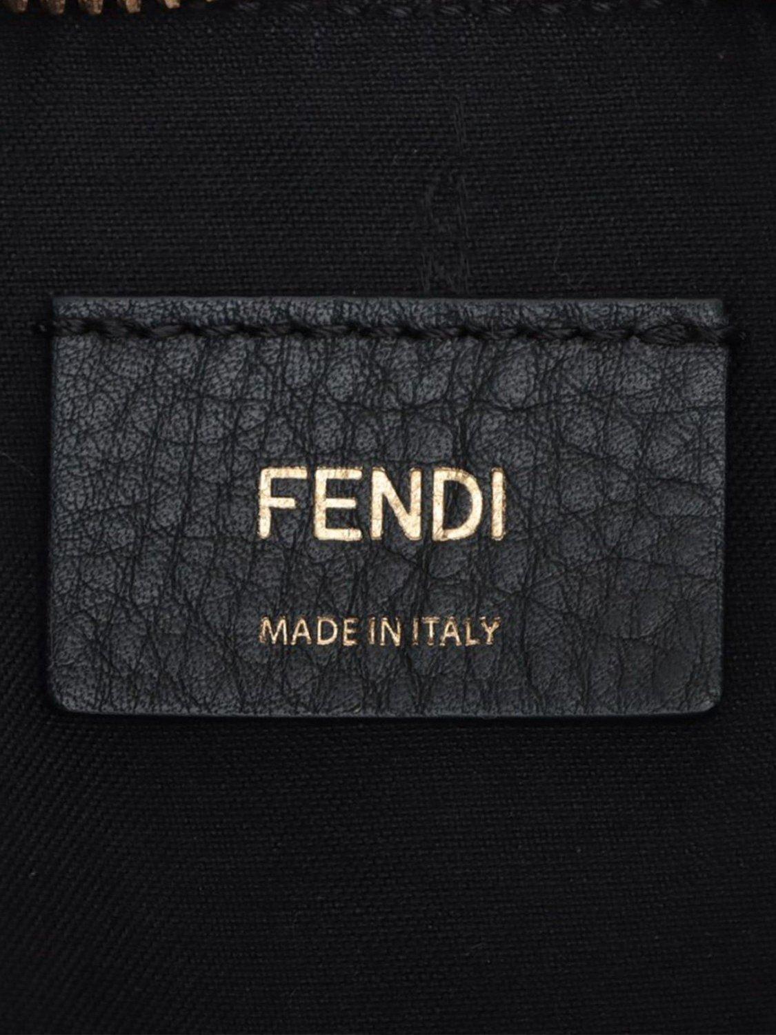 Product image 8 of 9, which shows Pre-loved Fendi Leather Shoulder Bag, Navy