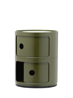 Kartell Componibili 2-Tier Side Table - view 2, Green