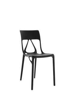 Kartell A.I. Lite Chair - view 2, Black