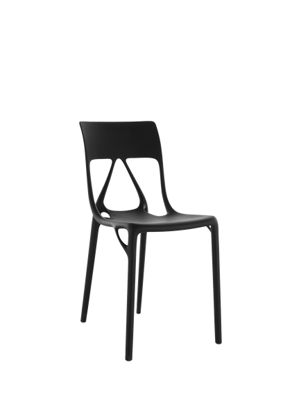 Kartell A.I. Lite Chair - view 2, Black