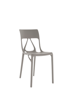 Kartell A.I. Lite Chair - view 2, Grey