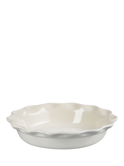Le Creuset Stoneware Heritage Pie Dish, 23cm - view 2, Meringue