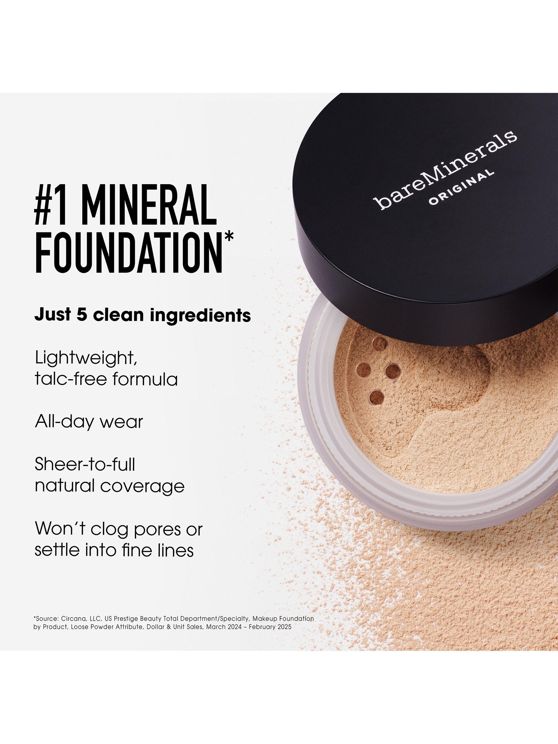 Product image 6 of 8, which shows bareMinerals ORIGINAL Loose Powder Foundation SPF 15, Warm Dark 26