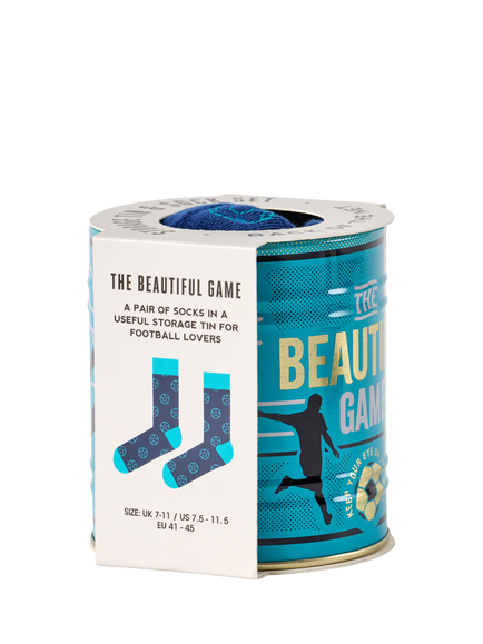 Gentlemen's Hardware Football Socks in a Tin - view 2, Blue
