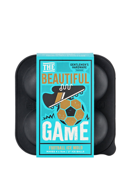 Gentlemen's Hardware Football Ice Moulds, Blue