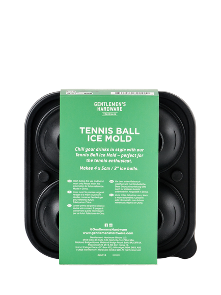 Gentlemen's Hardware Tennis Ball Ice Moulds - view 2, Green