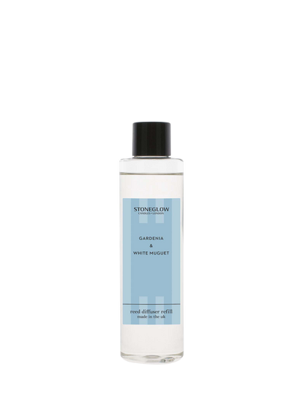 Stoneglow Modern Classic Gardenia & White Muguet Diffuser Refill, 210ml, Blue