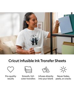 Cricut™ Infusible Ink™ Transfer Sheets, Pack of 2 - view 2, Black