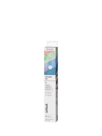 Cricut™ Infusible Ink™ Watercolour Transfer Sheets, Pack of 4, Watercolor